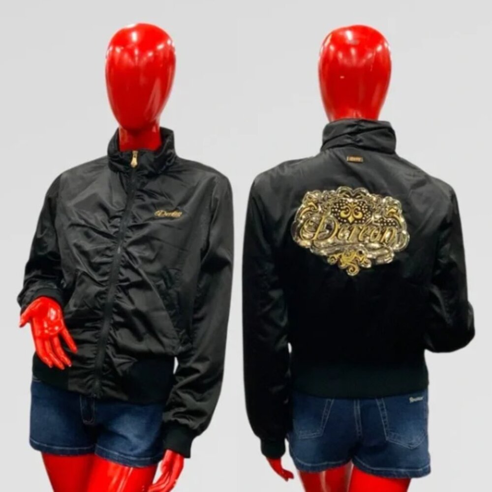 Women's Dereon By Beyoncé Black | Gold Jacket NWT